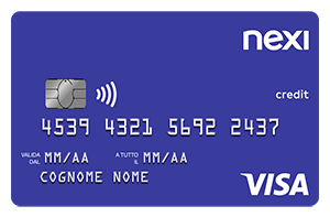 carta di credito nexi