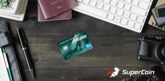 American Express Alitalia verde